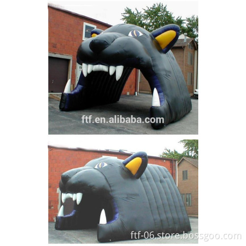 Made in China Custom Inflatable Leopard Helmet for Sale